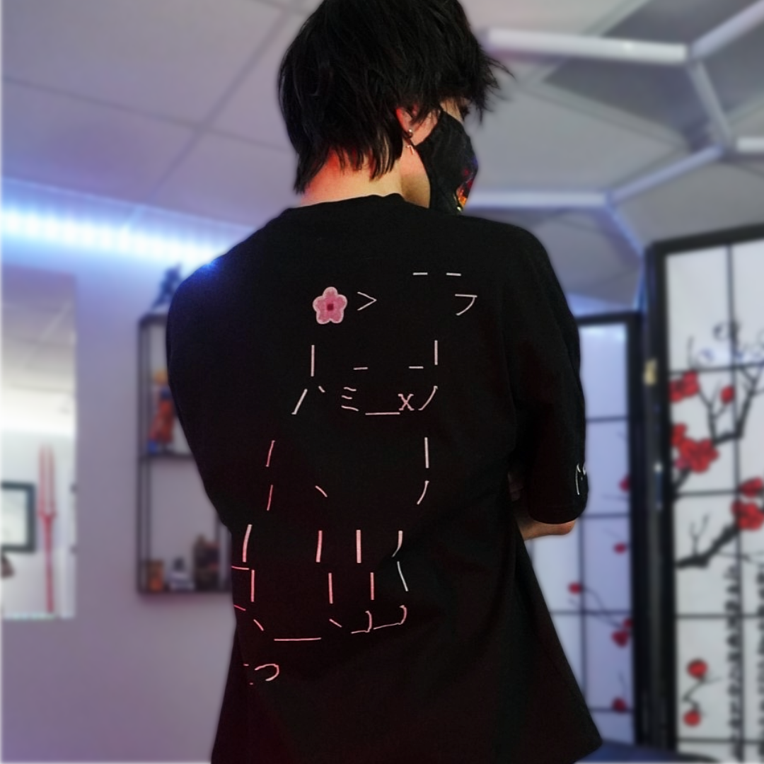 ascii cat shirt