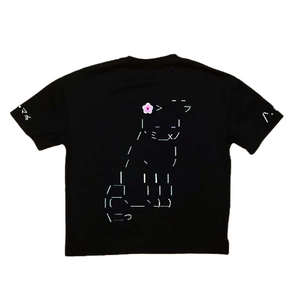 ascii cat shirt