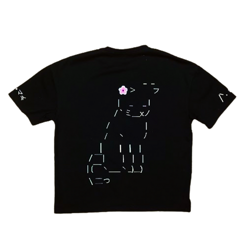 ascii cat shirt