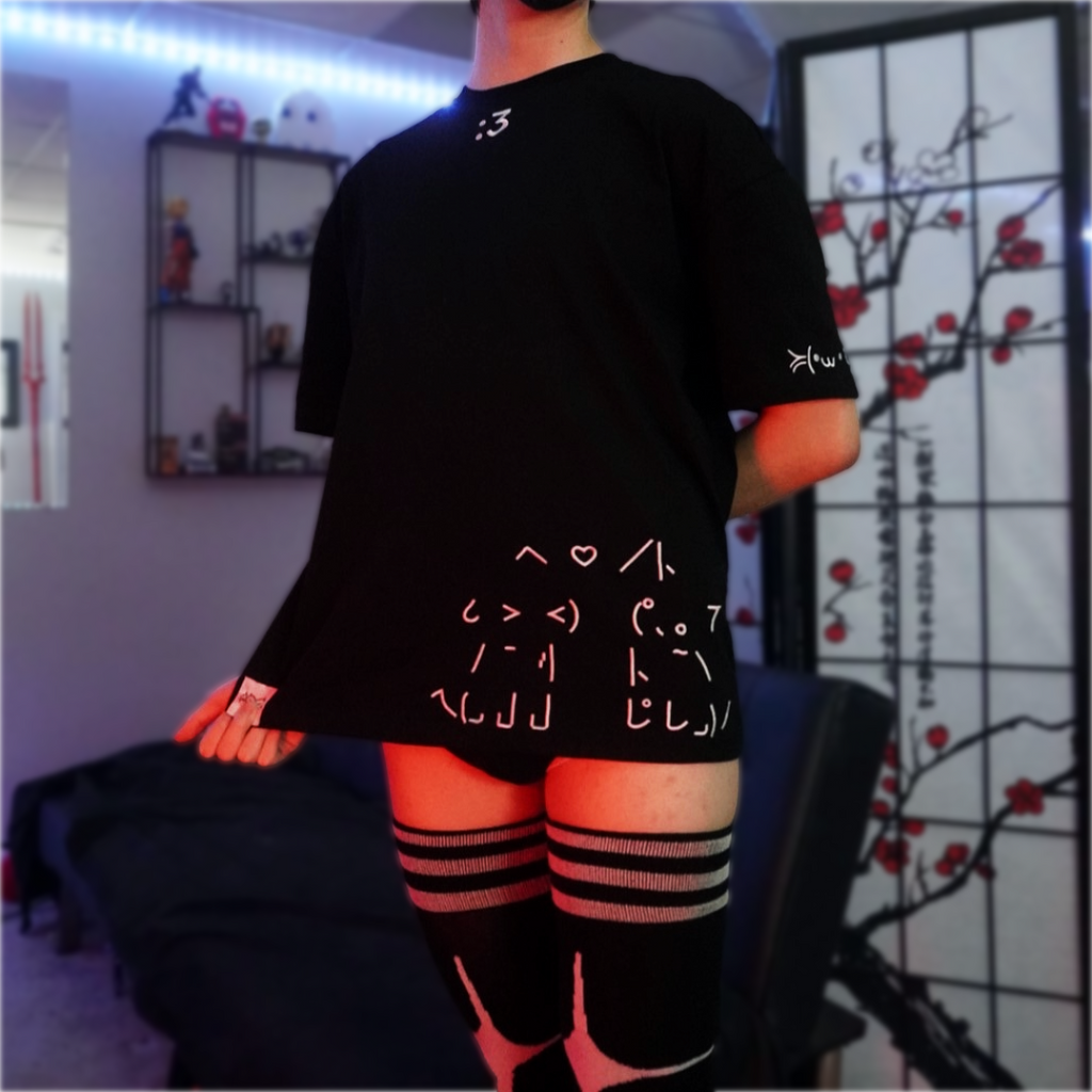 ascii cat shirt