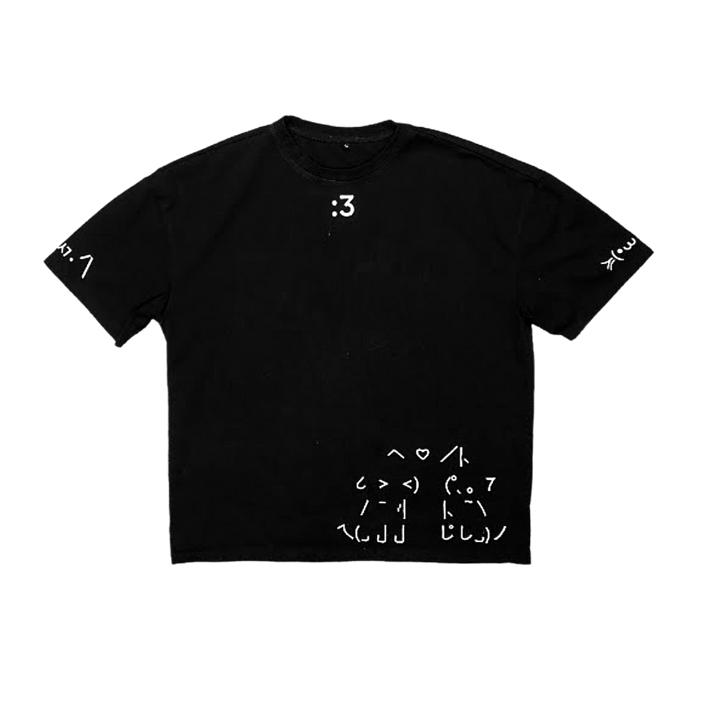 ascii cat shirt